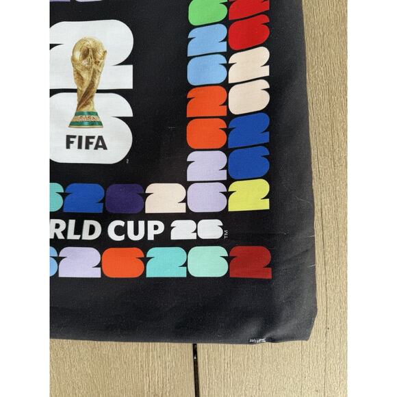 FIFA World Cup 2026 Tote Bag Official Logo We Are 26 Merchandise Reusable - Picture 5 of 5